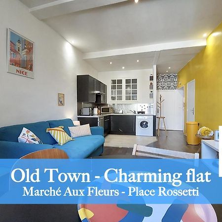 Rossetti 4 Pers Vecchia Nizza Wifi Apartment Bagian luar foto