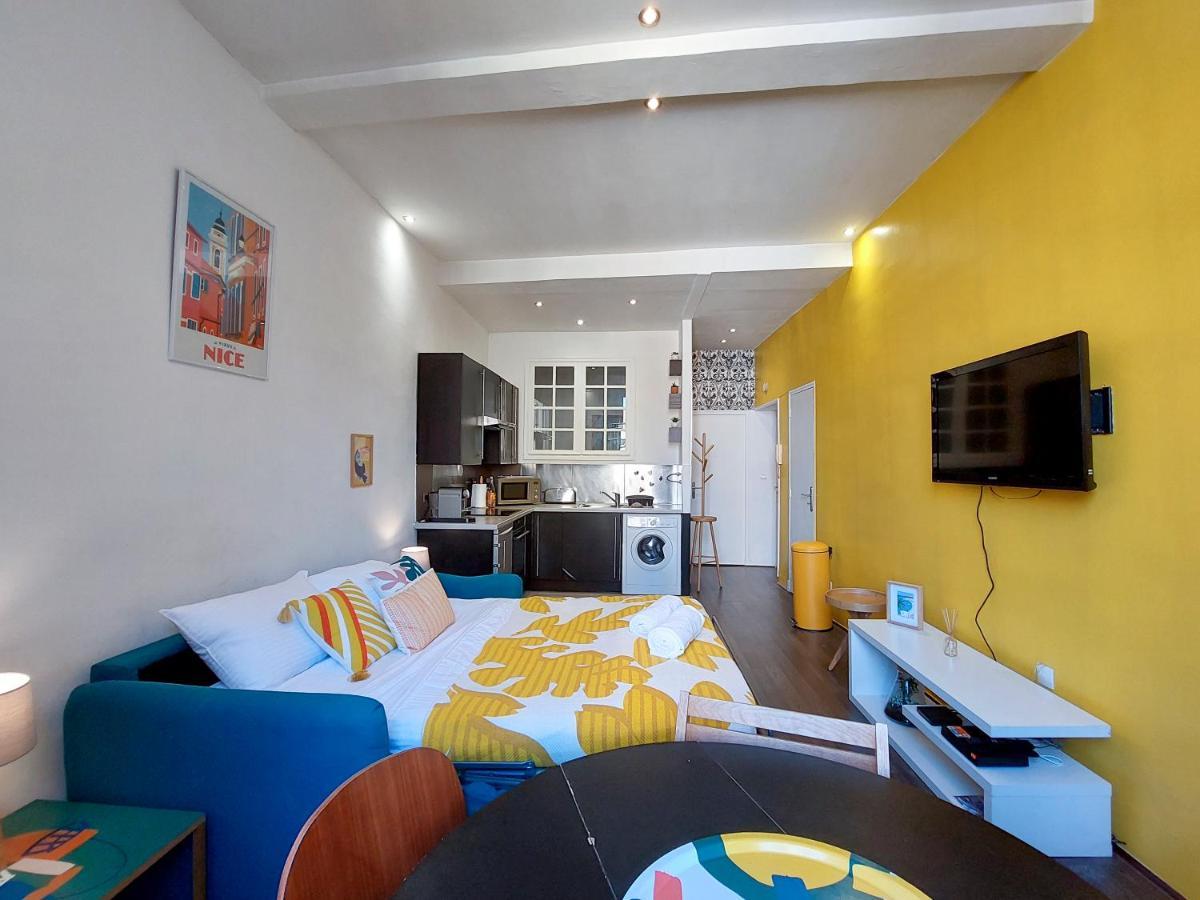 Rossetti 4 Pers Vecchia Nizza Wifi Apartment Bagian luar foto
