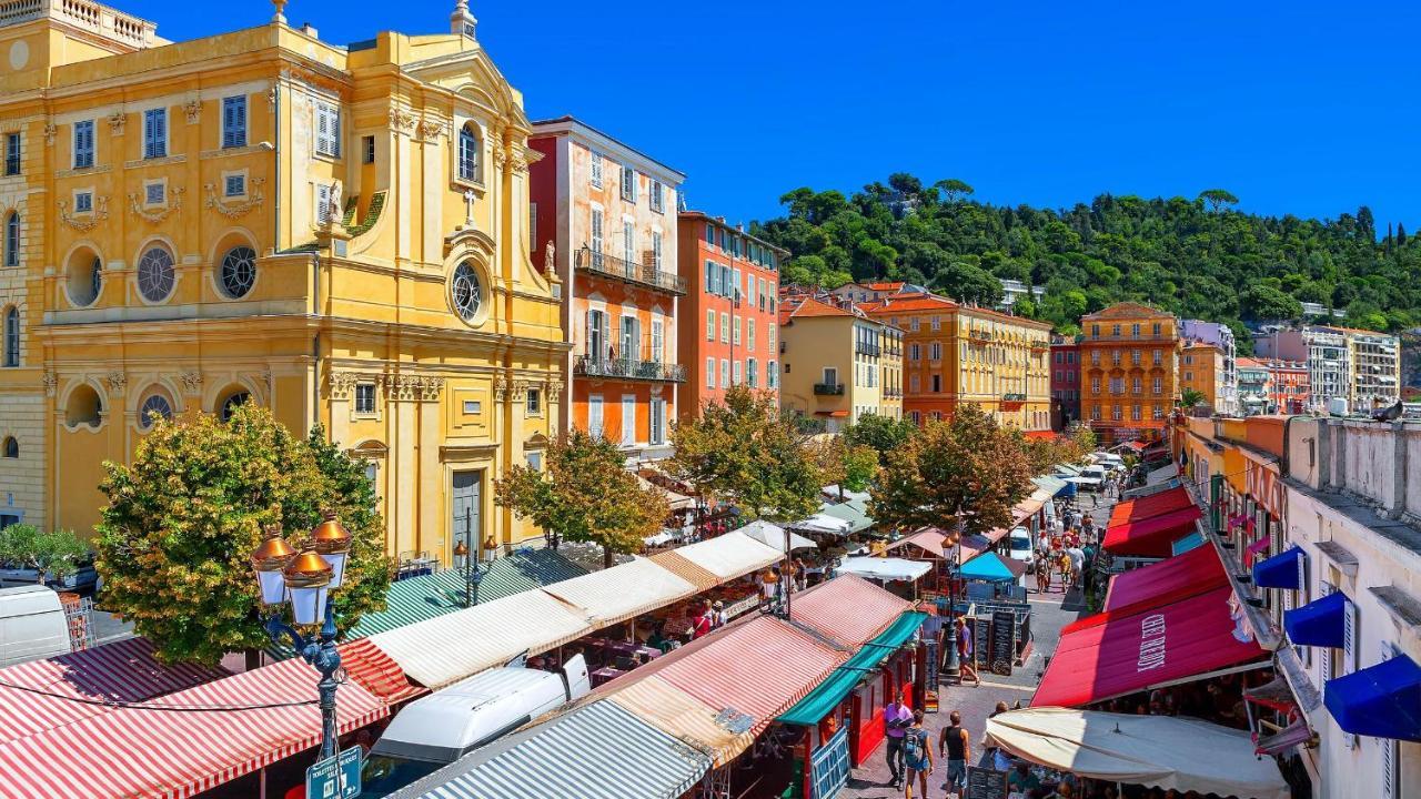 Rossetti 4 Pers Vecchia Nizza Wifi Apartment Bagian luar foto