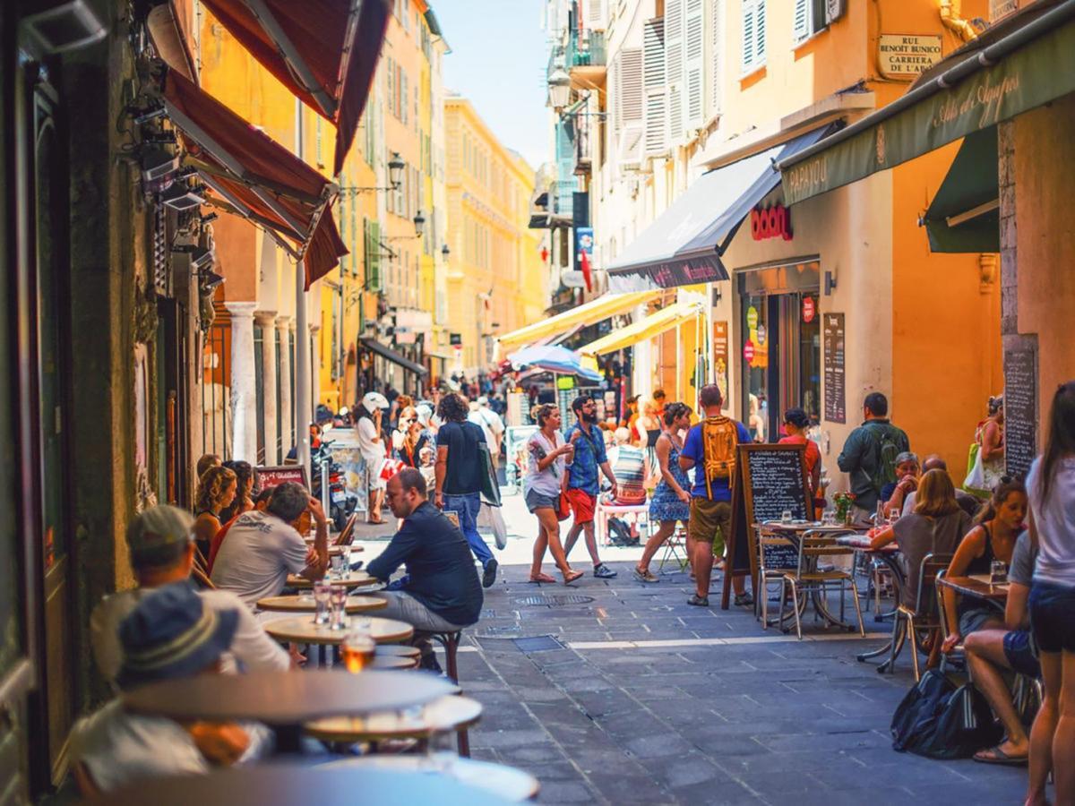 Rossetti 4 Pers Vecchia Nizza Wifi Apartment Bagian luar foto